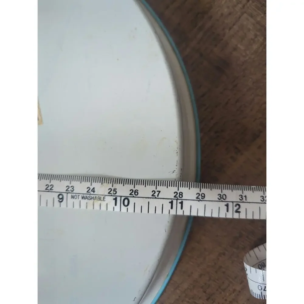 Vintage Made in England Cottagecore Homestead Farm Landscape Tray 12